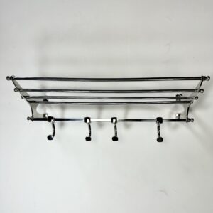 Porte manteau "Train" en aluminium chromé