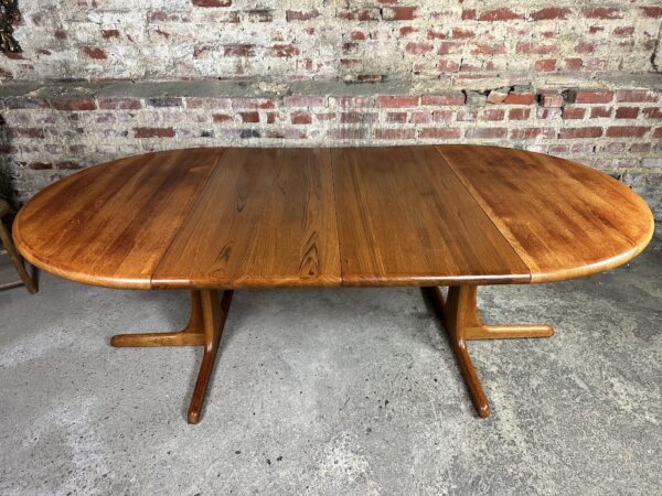 Table scandinave en teck de Biesse JK par Möbelfabrik 1960 – Image 2