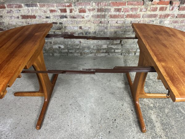 Table scandinave en teck de Biesse JK par Möbelfabrik 1960 – Image 5