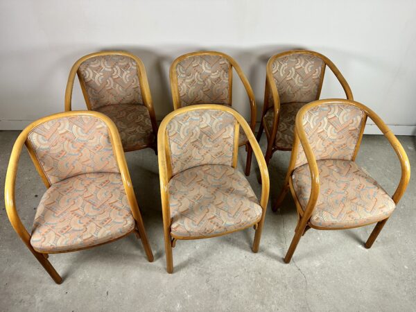 Chaises (série de 6) Baumann modèle Champagne 1980'S – Image 14