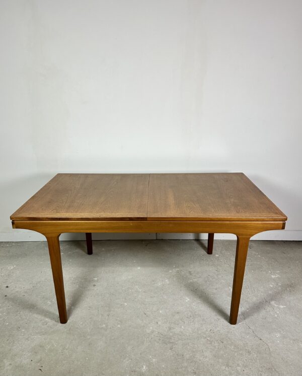 Table extensible de style scandinave en teck par Nathan furniture 1960