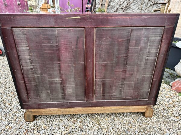 Meuble buffet en bois laqué et laiton 1950'S – Image 15