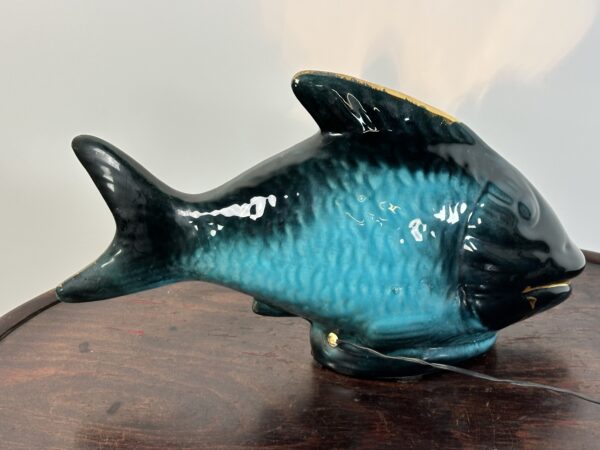 Lampe poisson Vallauris 1960 – Image 7