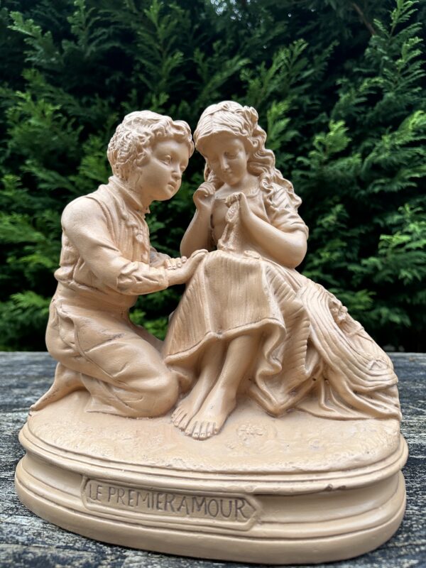 Statue en plâtre "Le premier amour" – Image 6