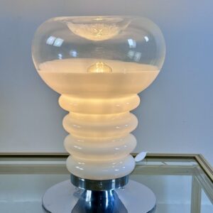 Lampe italienne par Carlo Nason pour MAZZEGA en verre soufflé Murano 1970'S