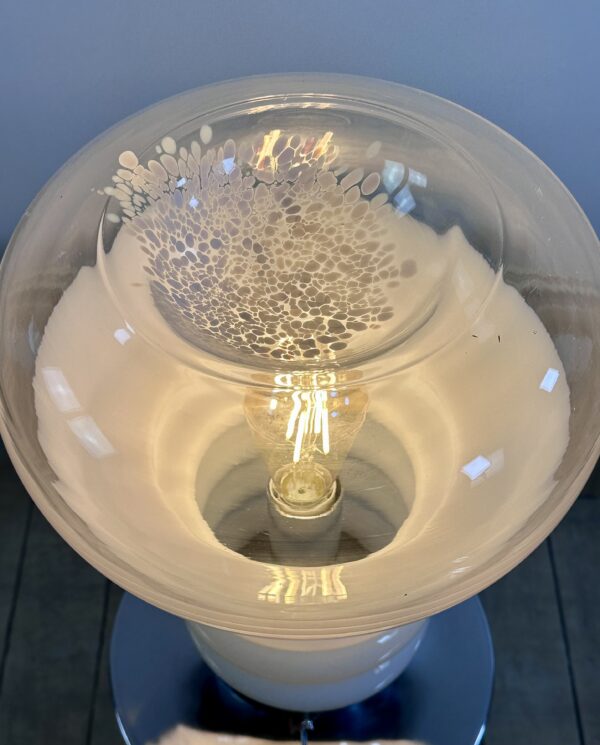 Lampe italienne par Carlo Nason pour MAZZEGA en verre soufflé Murano 1970'S – Image 6