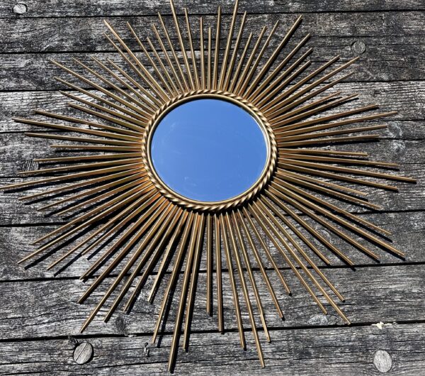 Miroir soleil Chaty Vallauris 1960