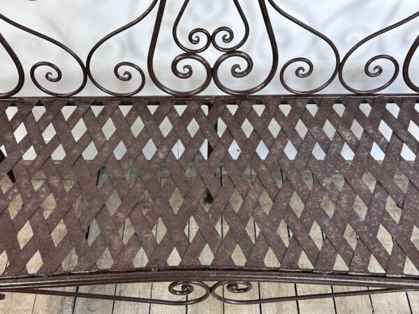 Banc ancien en fer forgé – Image 5