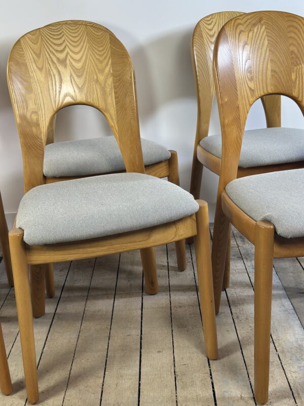 Chaises (série de 6) modèle Morten par Niels Koefoed Danemark 1970 – Image 3