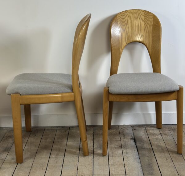 Chaises (série de 6) modèle Morten par Niels Koefoed Danemark 1970 – Image 4