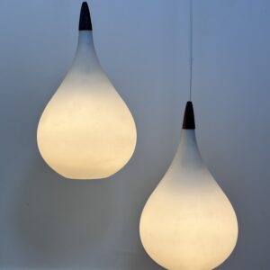 Lustre scandinave Kristiansson pour Luxus Suède 1960