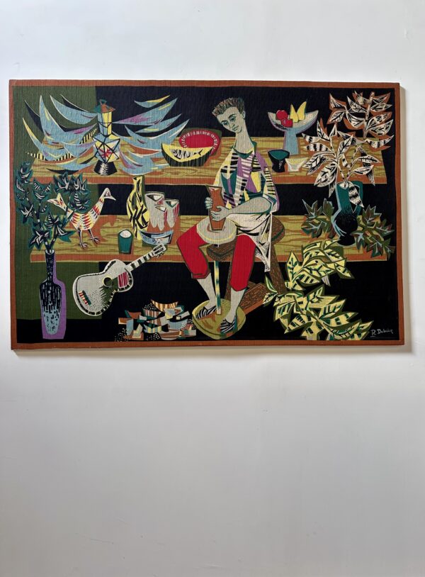 Tapisserie minimaliste par Robert DEBIEVE 1950 – Image 6