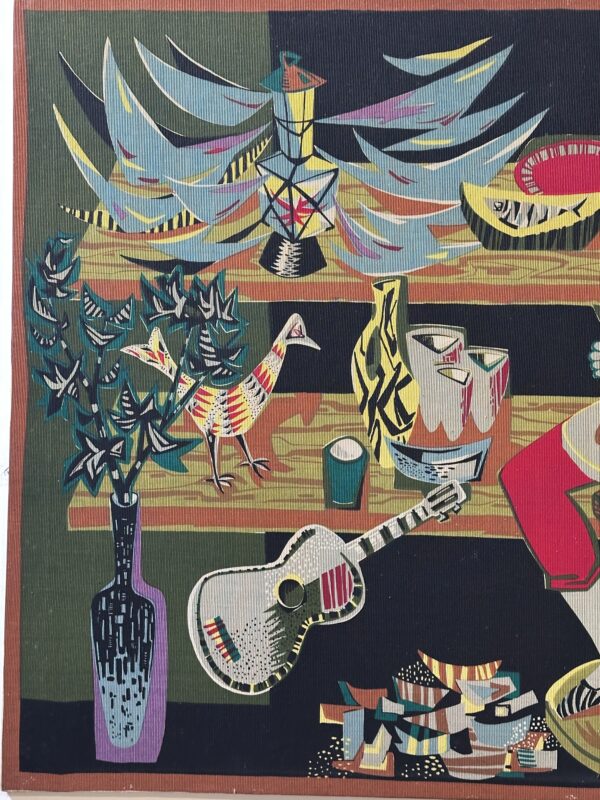Tapisserie minimaliste par Robert DEBIEVE 1950 – Image 4