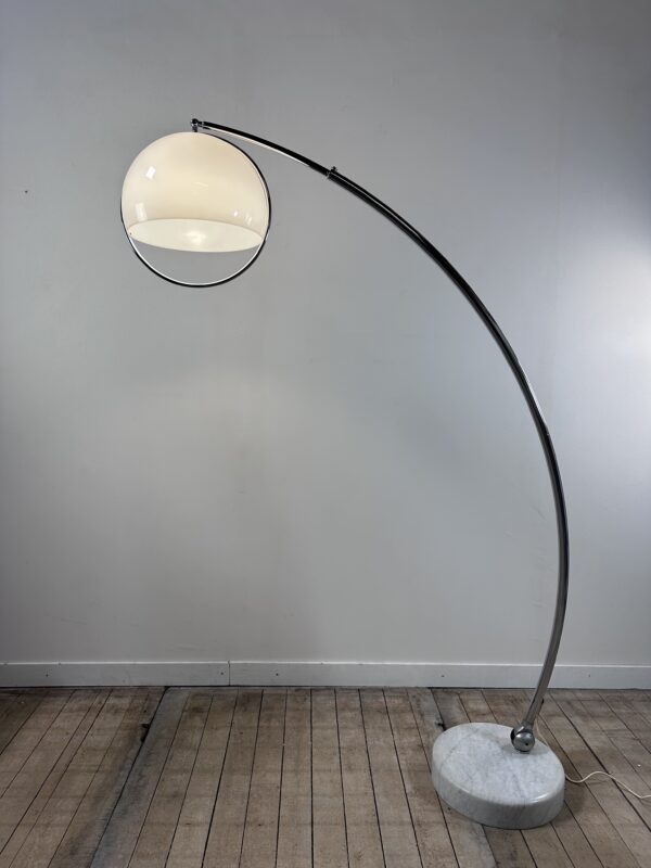 Lampadaire arc télescopique Goffredo REGGIANI Italie 1970 – Image 4