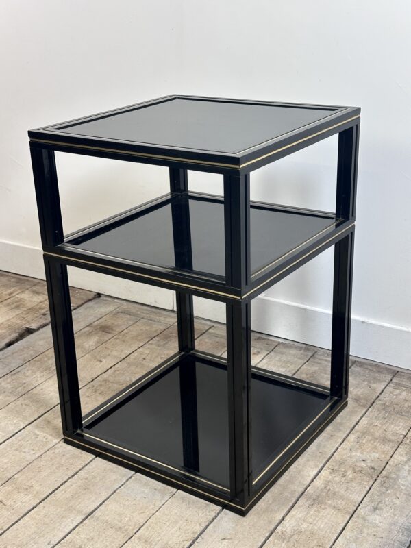 Bout de canapé / table d'appoint Pierre Vandel vintage 80'S – Image 2