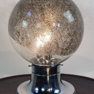 Lampe italienne en verre soufflé Murano 1970'S