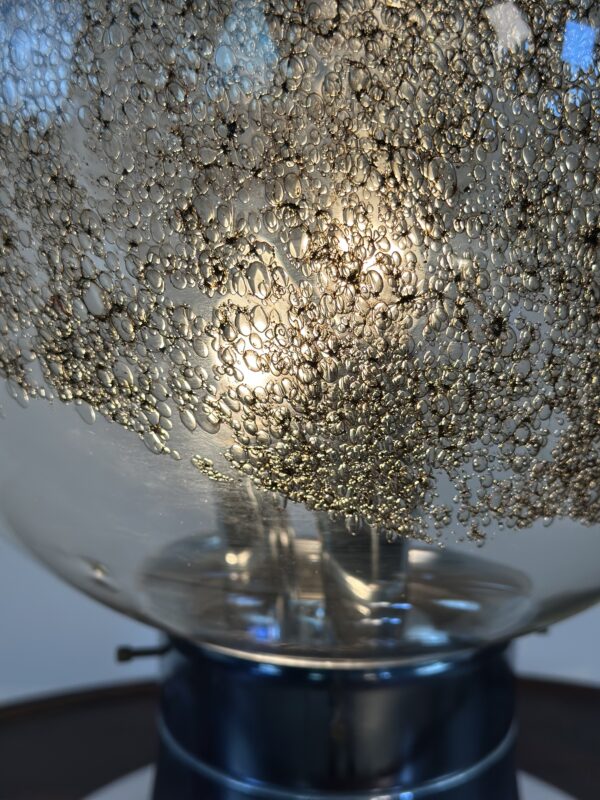 Lampe italienne en verre soufflé Murano 1970'S – Image 10