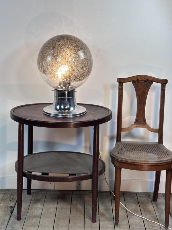 Lampe italienne en verre soufflé Murano 1970'S – Image 8