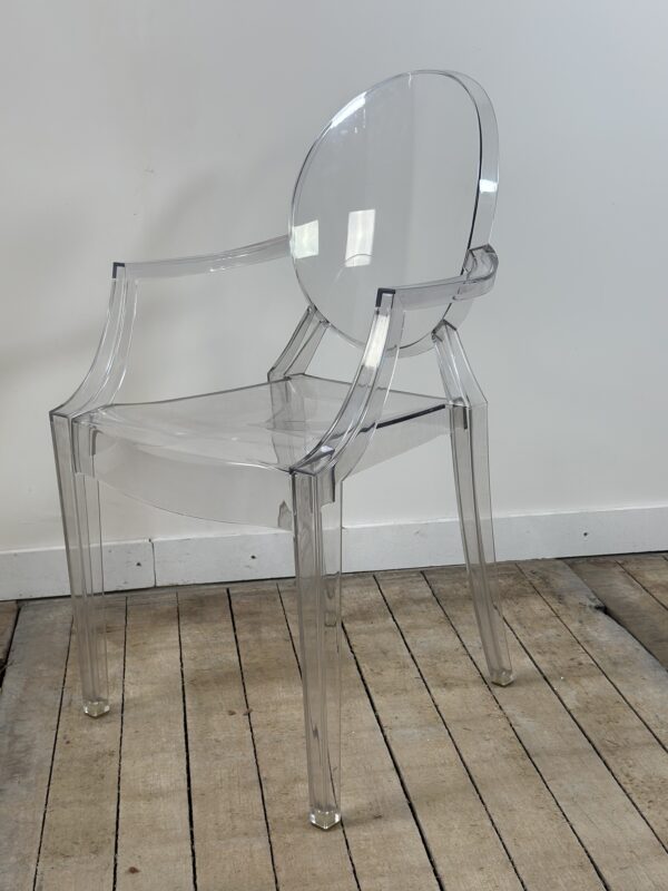 Chaises fauteuils (série de 6) Kartell modèle Ghost par P.Starck – Image 9