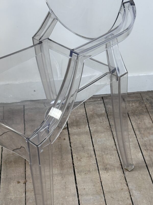 Chaises fauteuils (série de 6) Kartell modèle Ghost par P.Starck – Image 10