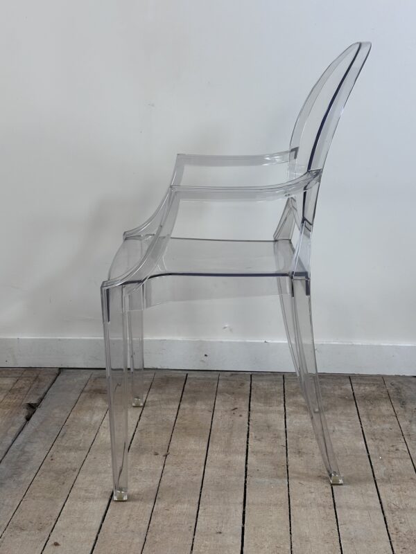 Chaises fauteuils (série de 6) Kartell modèle Ghost par P.Starck – Image 6