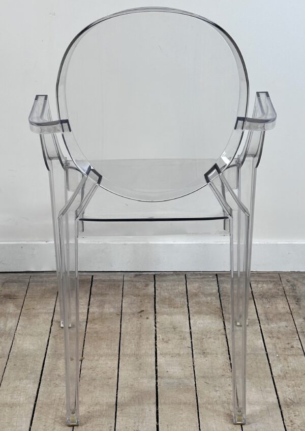 Chaises fauteuils (série de 6) Kartell modèle Ghost par P.Starck – Image 5
