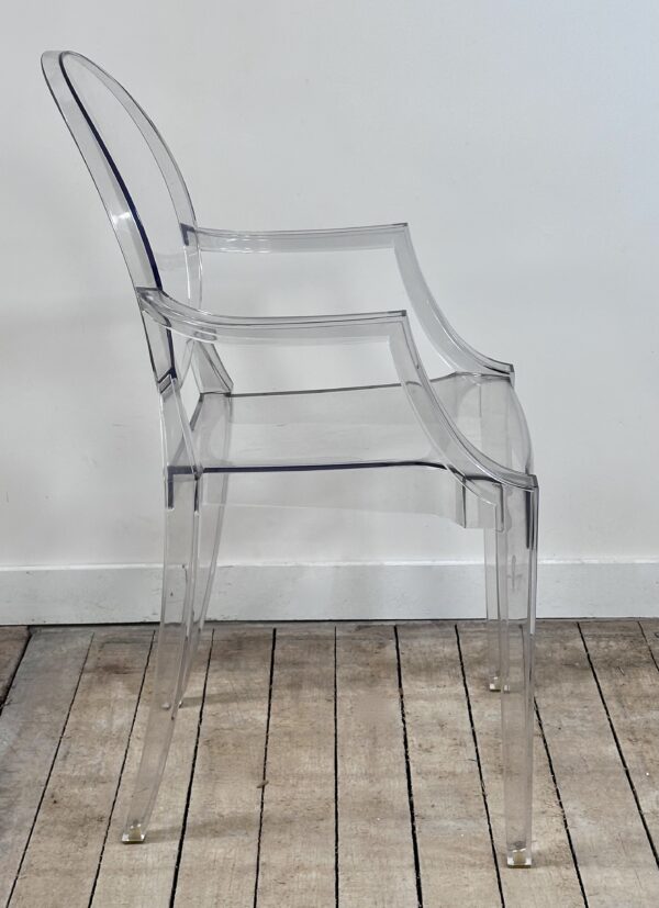 Chaises fauteuils (série de 6) Kartell modèle Ghost par P.Starck – Image 4