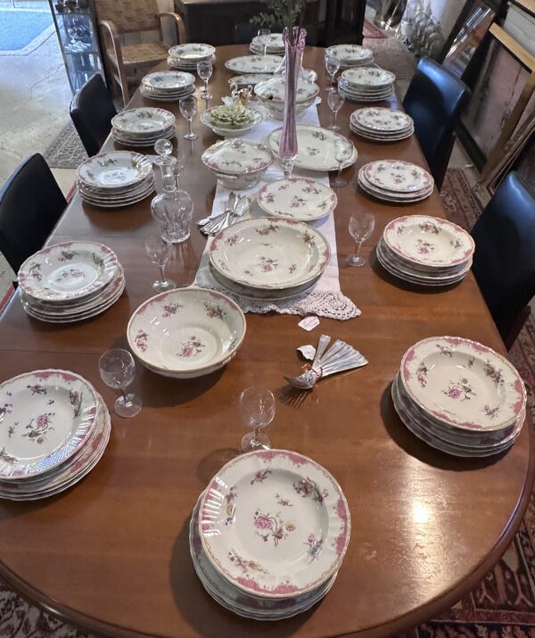 Service de table 71 pièces Bernardaud Limoges vintage 1960 – Image 12