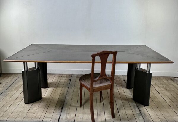 Bureau modèle KUM par Gae AULENTI 1980'S pour TECNO – Image 13