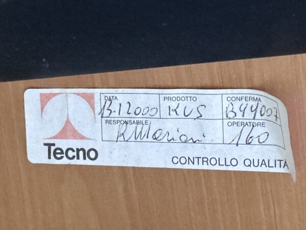 Bureau modèle KUM par Gae AULENTI 1980'S pour TECNO – Image 8