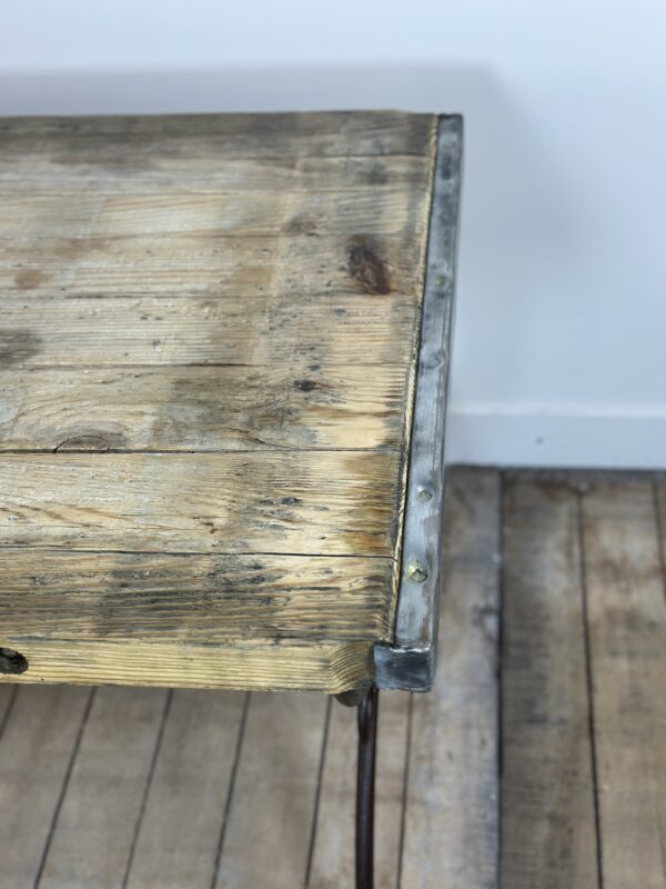 Table basse brutaliste 1980'S – Image 3