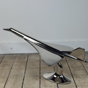 Concorde en alu chromé Long 62 cm