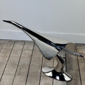 Concorde en alu chromé Long 71 cm