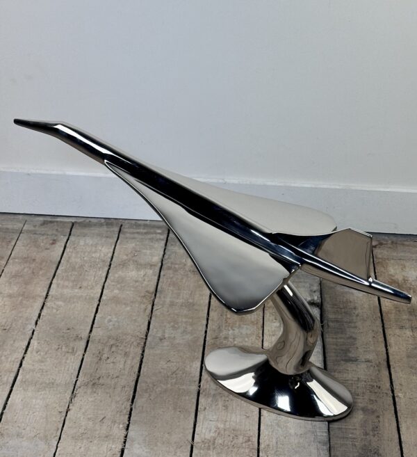 Concorde en alu chromé Long 71 cm
