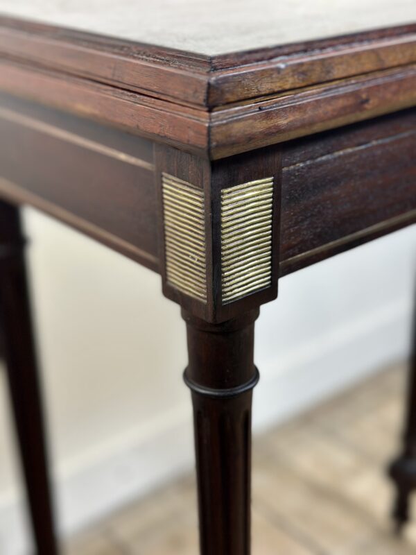 Table d'appoint / table à jeux de style Louis XVI fin XIXeme – Image 6