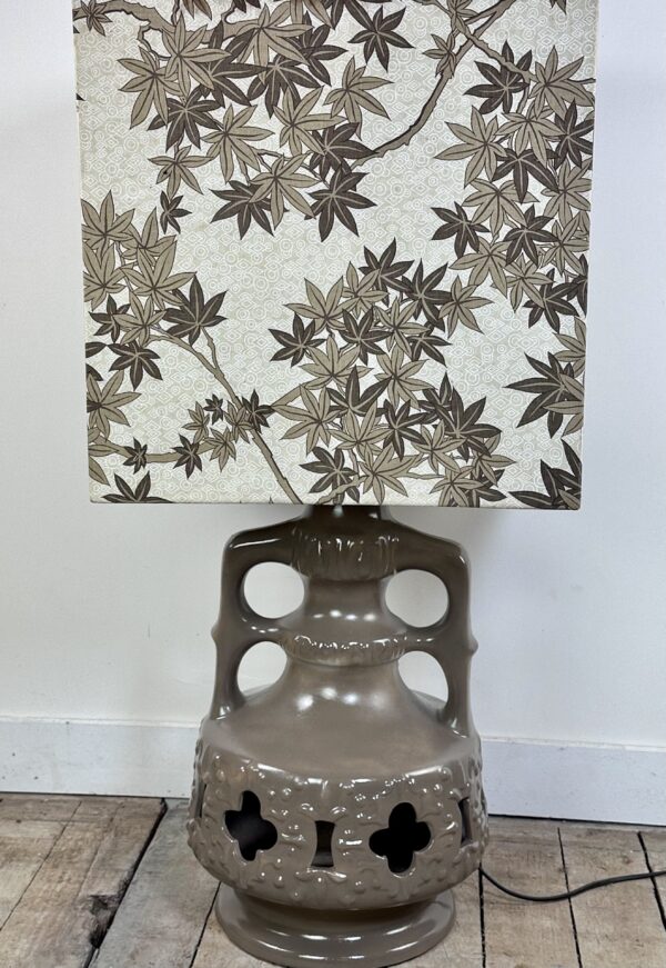 Lampe en céramique vintage 1960 par Frank Keramik – Image 12
