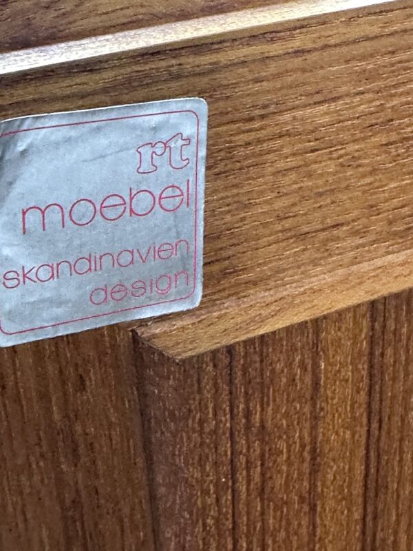 Meuble de rangement scandinave en teck 1970'S par RT Moëbel – Image 3