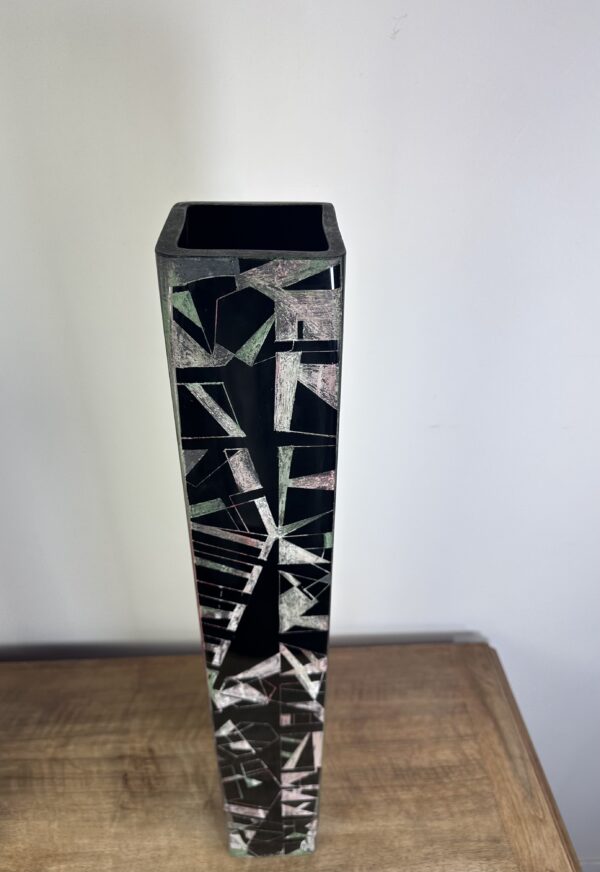 Vase cubiste Anatole Riecke 1969 hauteur 70 cm – Image 10