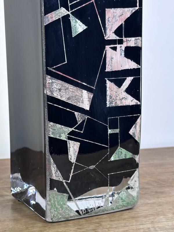 Vase cubiste Anatole Riecke 1969 hauteur 70 cm – Image 2