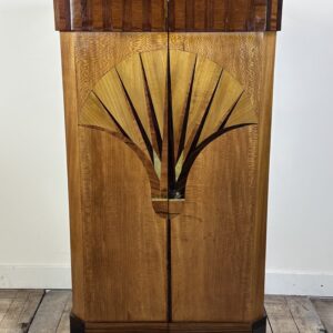 Bar Art Déco en marqueterie 1920