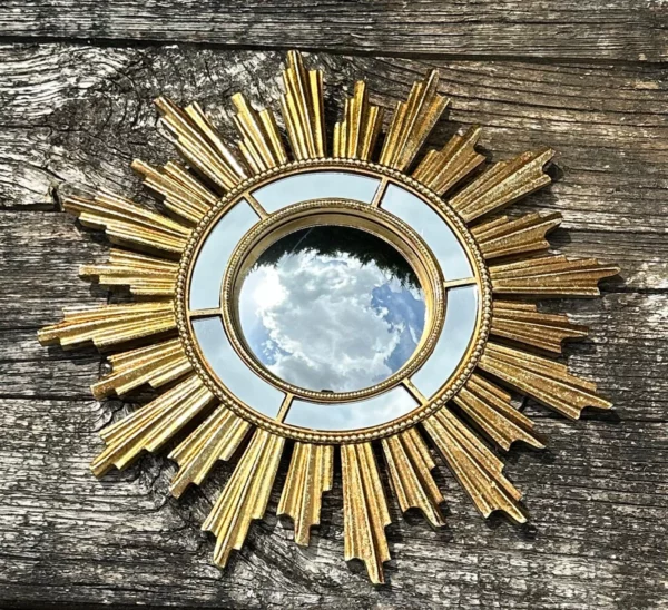 Miroir soleil Farah Diam 28 cm