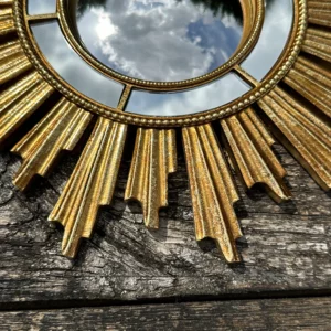 Alternative view of Miroir soleil Farah Diam 28 cm