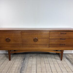 Enfilade scandinave en teck 1960