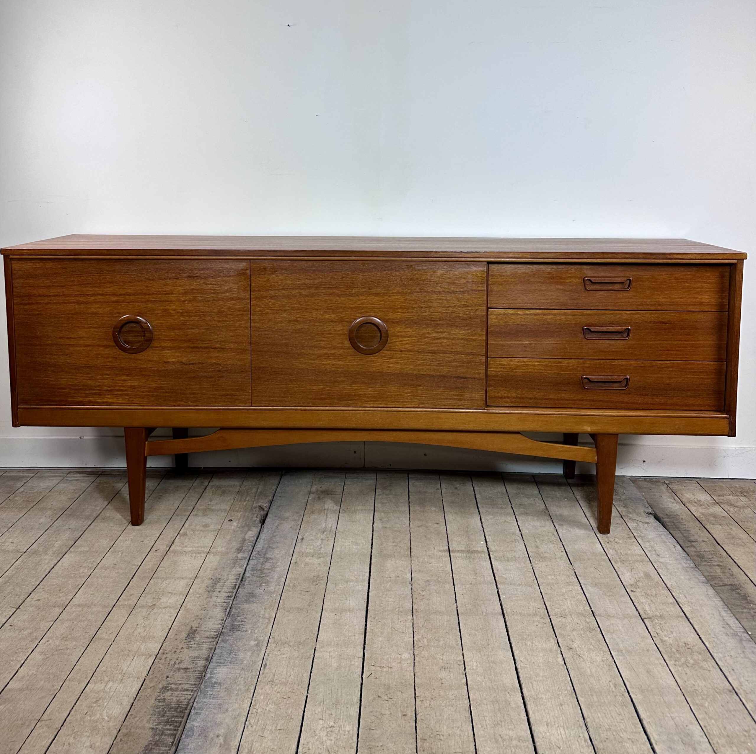 Enfilade scandinave en teck 1960 – Image 7