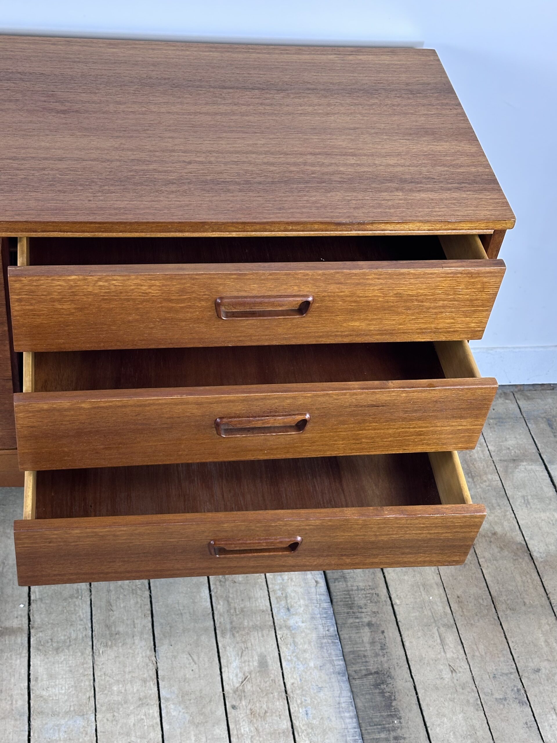 Enfilade scandinave en teck 1960 – Image 3