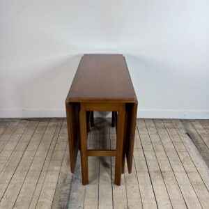 Alternative view of Table anglaise vintage Meredew 1960 en teck pliable