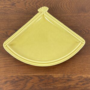 Alternative view of Service de 12 assiettes éventail vintage 1960