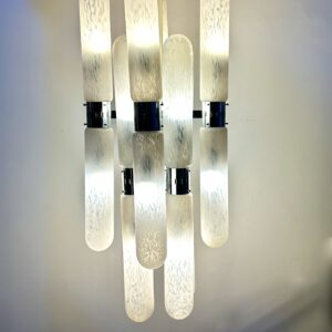 Lustre italien 1970 par Aldo NASON pour Mazzega