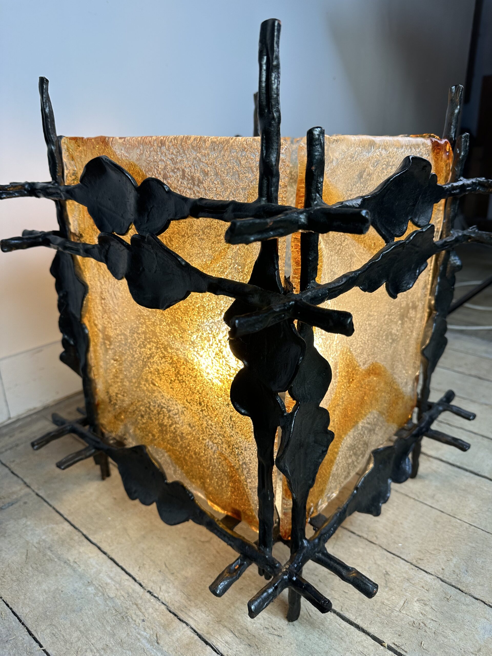 Lampe brutaliste 1960 par Tom Ahlström et Hans Ehrich – Image 5