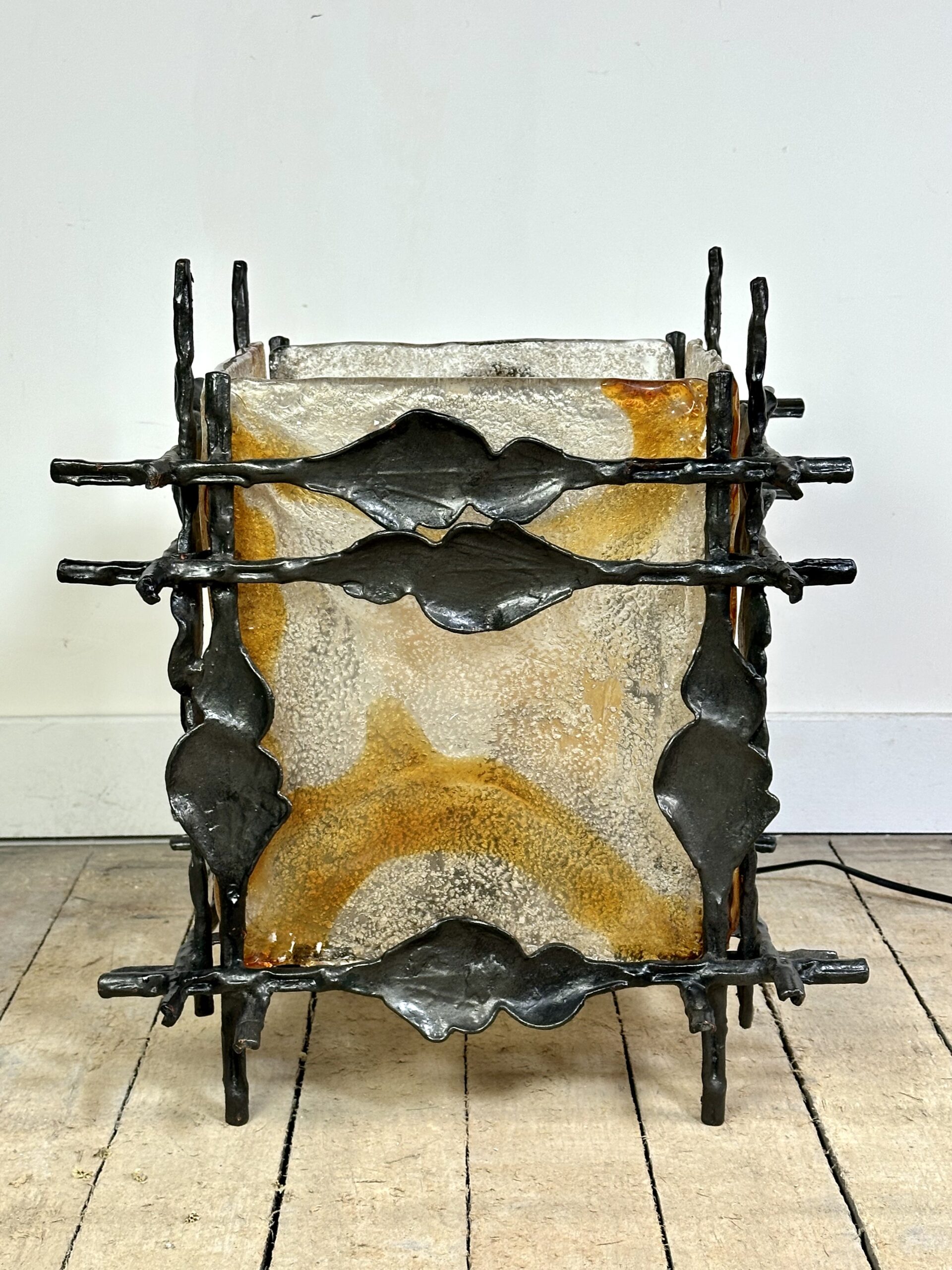 Lampe brutaliste 1960 par Tom Ahlström et Hans Ehrich – Image 3